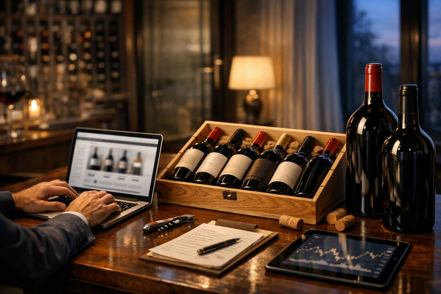 Investir dans le Vin : Guide des Meilleurs Cavistes en Ligne