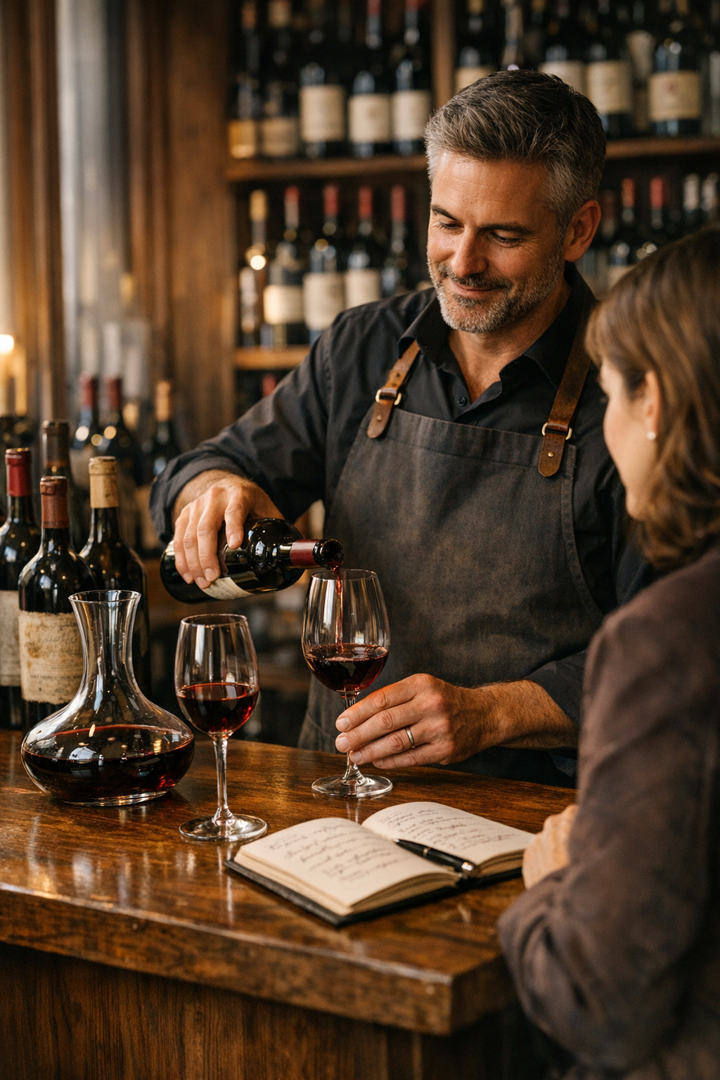 L’Art de la Dégustation : Le Rôle du Caviste en Vin