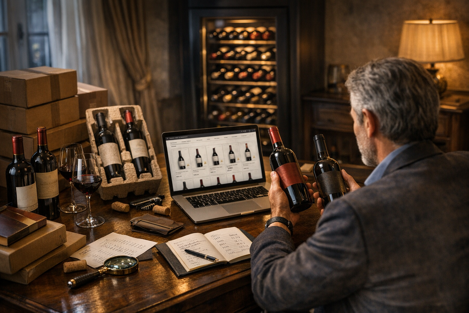 Pourquoi Acheter du Vin en Ligne est un Choix Astucieux